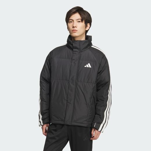 Adidas阿迪达斯男子 STRIPES LIGHTWEIGHT DOWN JACKET 拒水防风保暖运动休闲鸭绒羽绒服 商品图0