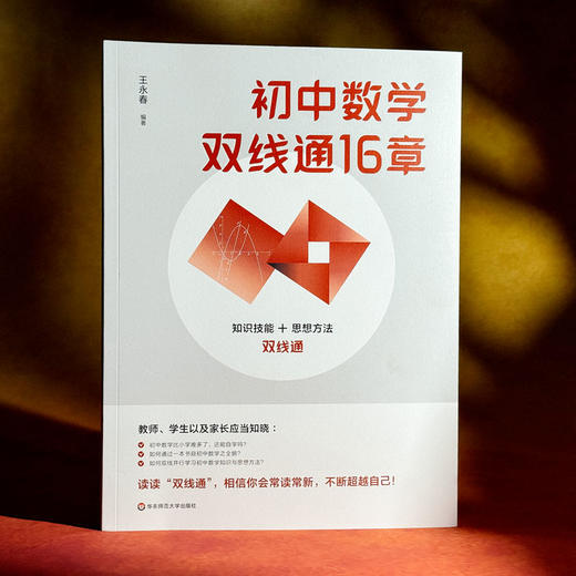 初中数学双线通16章 初中数学自学 贯通培养 王永春 商品图3