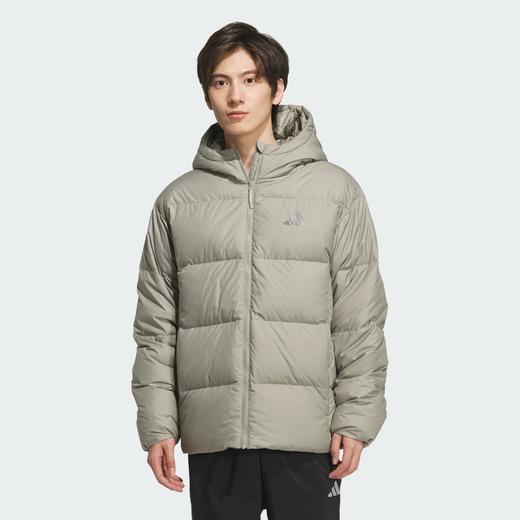 Adidas阿迪达斯BASIC DOWN JACKET 男子连帽鸭绒羽绒服KC2479李现同款 商品图3