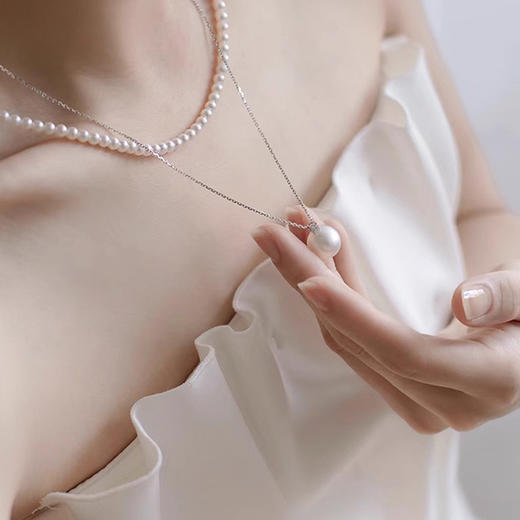 GIRATI 高奢等级 只做极品 精品淡水珍珠项链 赠耳钉 商品图3