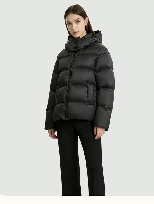 女士泡芙羽绒服短款  泡芙羽绒外套 商品图1