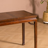 清	红木三镶瘿木束腰马蹄腿霸王枨画桌 商品缩略图4