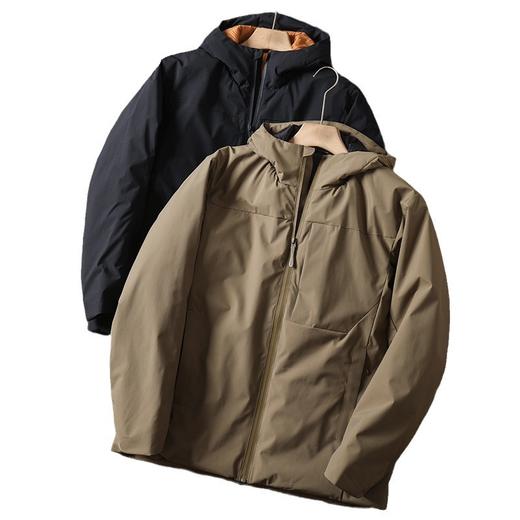 【双十一来了】原3K+!2025新款防风防水!秋冬户外保暖加厚连帽冲锋棉衣外套男款！ 商品图4