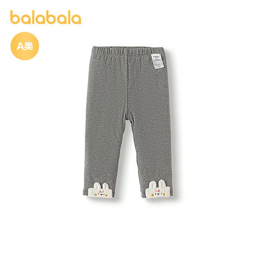 巴拉巴拉童装打底裤女童2025冬装新款宝宝长裤萌 商品图4