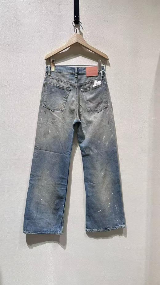 中性款做旧牛仔裤长裤LA001 商品图1