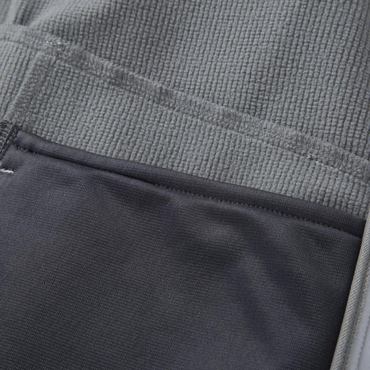 圣得西情侣款修身连帽夹克2025秋冬季新款华夫格暖绒内里加绒外套 商品图13