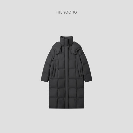 THESOONG小暖鹅’波兰进口95白鹅绒轻盈超柔可拆卸连帽羽绒服8104 商品图1