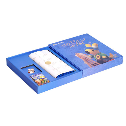 团团大艺术家系列环保丝巾礼盒 商品图0