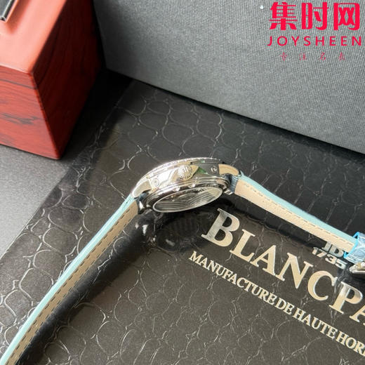 TWT宝珀月亮美人天然贝母盘女表（钻圈蓝贝母）女士机械腕表 女装3663全历月相腕表 表径35mm 商品图6