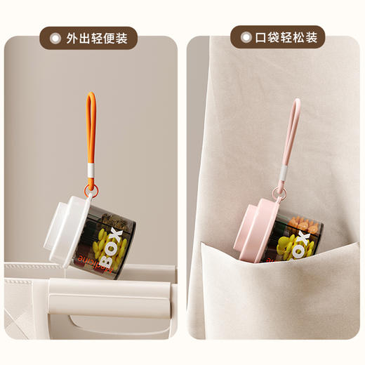 摩登主妇药盒药品分装盒便携式一周七天密封药片药丸随身迷你药盒 商品图2