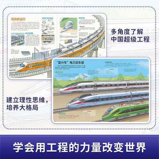 《超级工程，中国造！》精装一册   5-12岁   图解大国科技奥秘 看图即懂 科学严谨 培养孩子对科学的好奇心和探索精神  赠：手工模型一个 商品图2