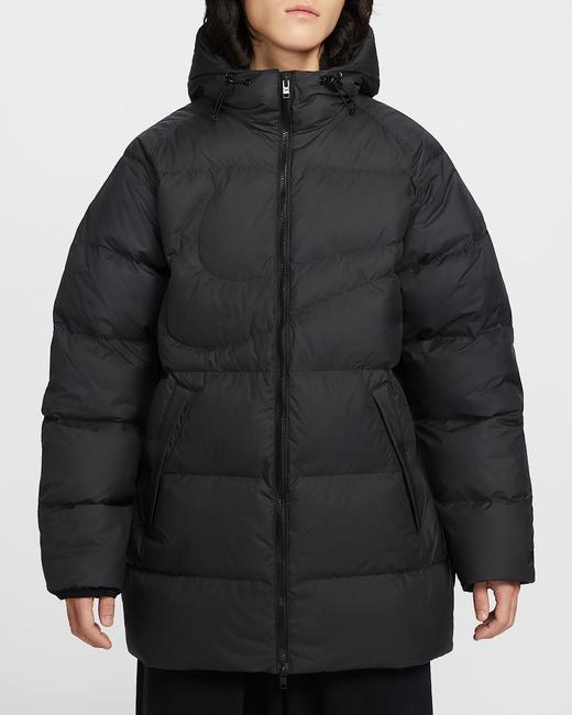 Nike 耐克Sportswear Club Therma-FIT 男子拒水宽松羽绒外套IH2378-010 商品图1