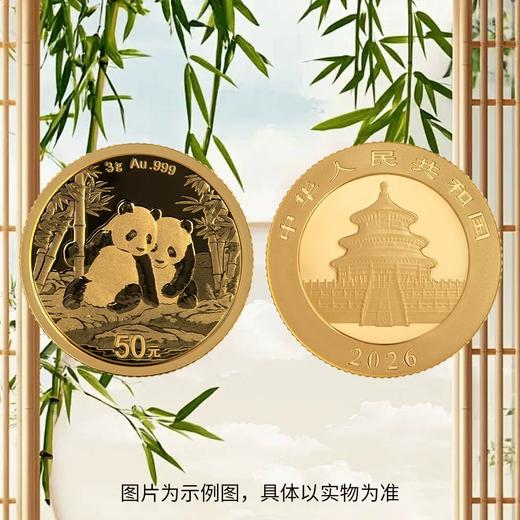 预定！2026年熊猫纪念币！中国人民银行 商品图13