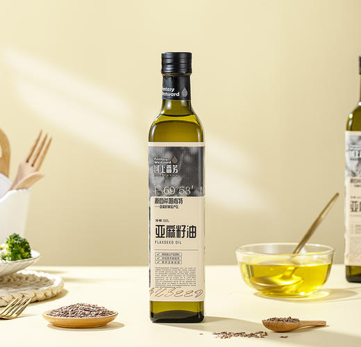 域上番芳·亚麻籽油500ml*2（压榨一级）陆地上的“深海鱼油” 商品图2