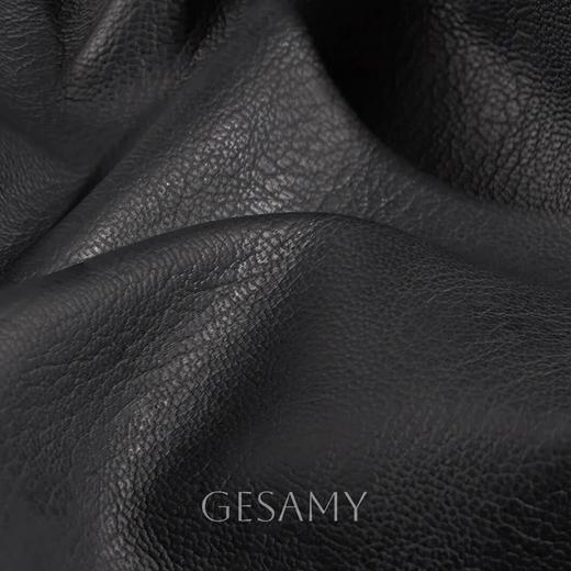 格桑米Gesamy仿小羊皮皮衣 | 松H型小短款版型，一件穿出柔酷大女主 商品图1