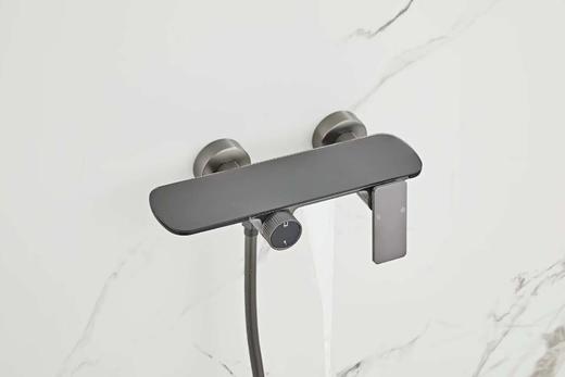 6099风马两档简易花洒-枪灰 商品图7