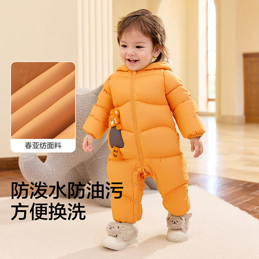 【商场同款】巴拉巴拉童装婴儿连体衣宝宝羽绒服冬装2025新款 商品图3