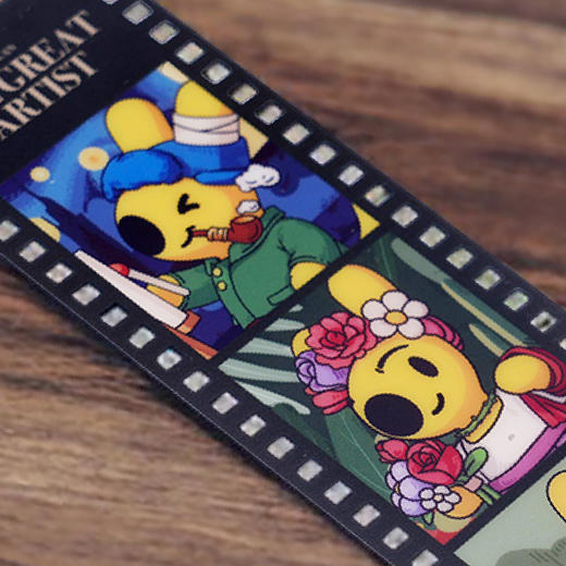 团团大艺术家系列胶片书签 商品图4