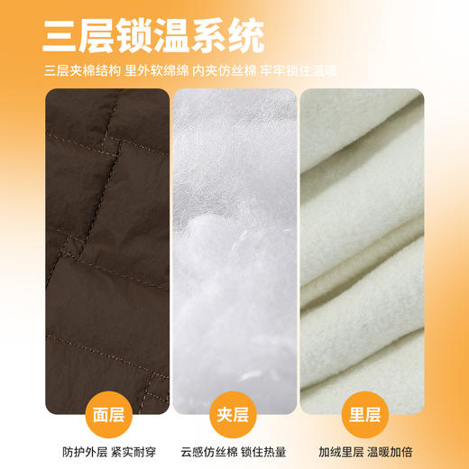 贝贝怡童装儿童连帽夹棉外套2025冬季新款男童可爱棉服宝宝棉袄潮ZB4ET016 商品图8