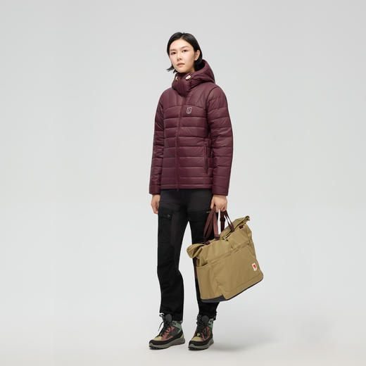 北极狐秋冬鹅绒服轻量保暖防风耐磨女士白鹅绒羽绒服 86122 商品图4