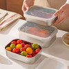 摩登主妇316L不锈钢冷冻保鲜防粘密封便当盒冰箱收纳盒肉类分装盒 商品缩略图1