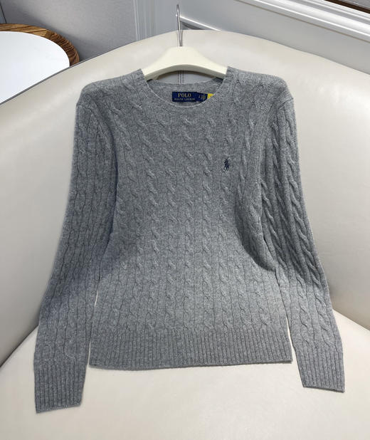 正品一批拉夫伦男士羊绒绞花针织毛衣103102 商品图9