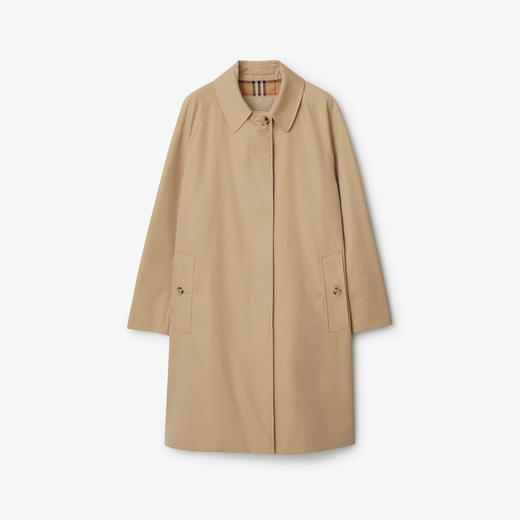 【五】BURBERRY 巴宝莉 女士中长款 Camden Heritage 轻便风衣 卡其色 8079400 A1366 商品图0