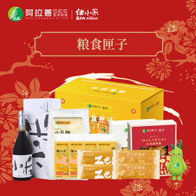 任小米粮食匣子新年礼盒伴手礼沙漠节水小米-2025新年礼盒