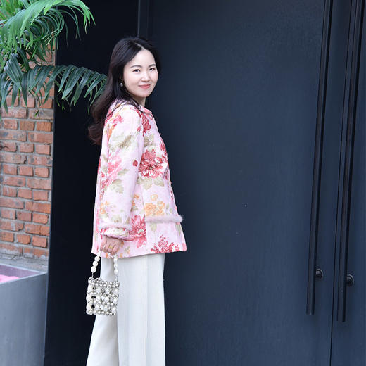 ST.SANLI【成衣系列】时尚简约新中式亲子系列薄棉服GA124Q06 商品图1