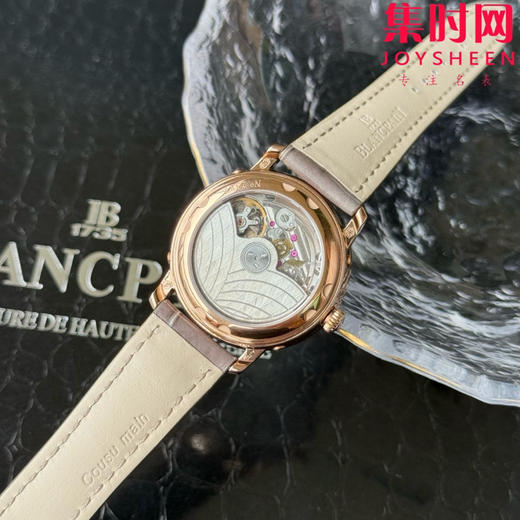 TWT宝珀月亮美人天然贝母盘女表（玫金钻圈贝母面）女士机械腕表 女装3663全历月相腕表 表径35mm 商品图7