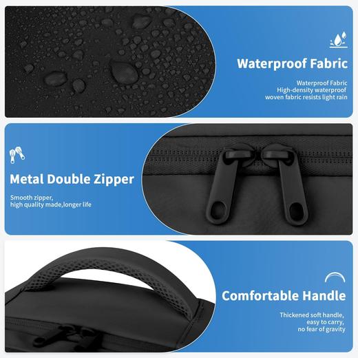 ZOMFELT 大容量休闲背包 15.6英寸笔记本电脑背包 商品图3