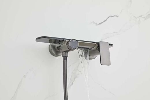 6099风马两档简易花洒-枪灰 商品图4