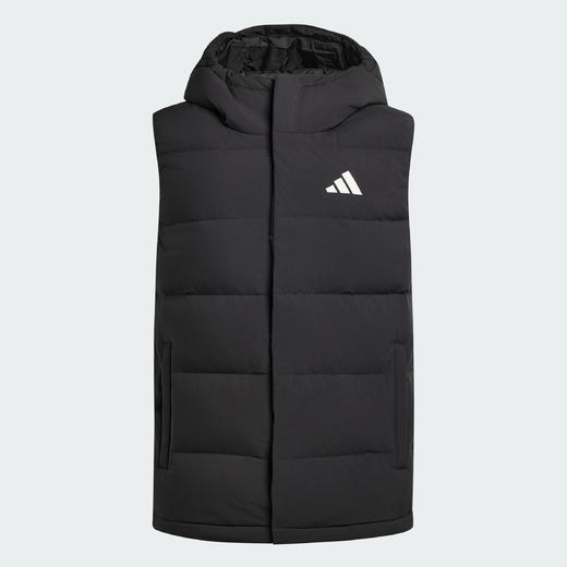 Adidas阿迪达斯HELIONIC HOODED DOWN VEST 男子 鸭绒连帽羽绒马甲KH3995 商品图4