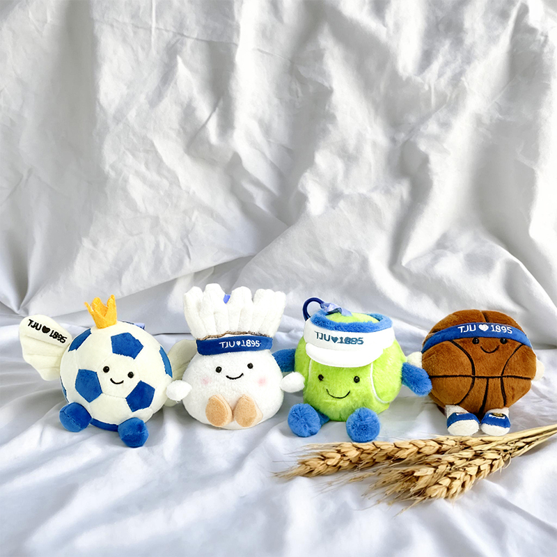 天津大学校园文创北洋运动派毛绒挂件