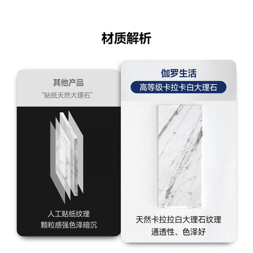 伽罗 JALO 大理石圆餐桌 商品图2