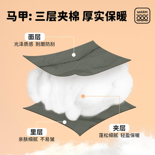 迪士尼套装（三件套)儿童冬装保暖加厚男童休闲运动装ZD4ET010 商品图4