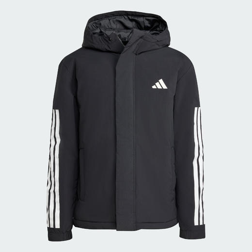Adidas阿迪达斯INSULATED HOODED JACKET男子 拒水防风保暖运动休闲连帽夹克外套JY8303 商品图0