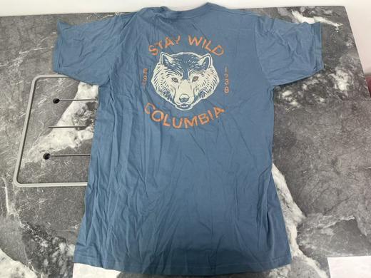 瑕疵  Columbia/哥伦比亚  男士夏季后背印花短袖T恤 商品图0