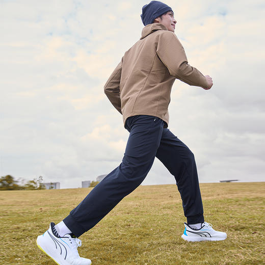 多威跑步长裤男新款弹力舒适运动裤女束脚休闲裤3652100 商品图1