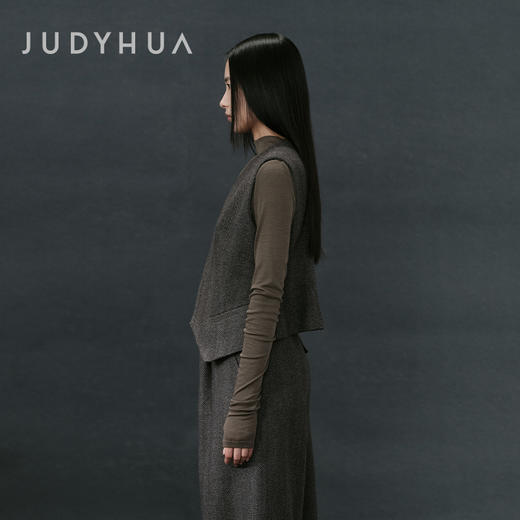 JUDYHUA 凝望系列收腰修身马甲 商品图1