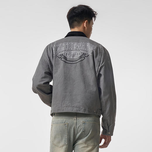 【积分兑换】有志者UZIS 训练运动梭织夹棉外套底特律 商品图1