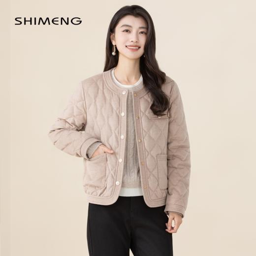 SRR8BE125诗梦柔光米小香风羽绒服 商品图0