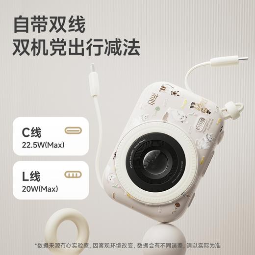 FXQ【3C认证充电宝10000mAh可上飞机】双线磁吸无线充电移动电源适用小米苹果17全系+安卓通用 商品图3