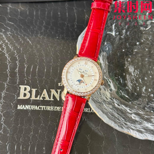 TWT宝珀月亮美人天然贝母盘女表（玫金钻圈贝母面）女士机械腕表 女装3663全历月相腕表 表径35mm 商品图2