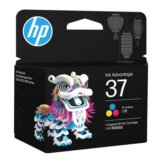 惠普（HP）原装37墨盒黑色彩色墨水盒5135/5136/5138/5139/5185/5186/5187/5188/5189喷墨打印机 商品图4