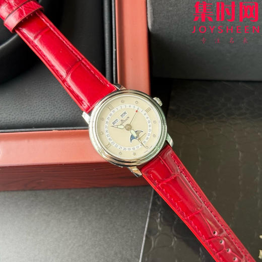 TWT宝珀月亮美人天然贝母盘女表（光圈贝母面）女士机械腕表 女装3663全历月相腕表 表径35mm 商品图1
