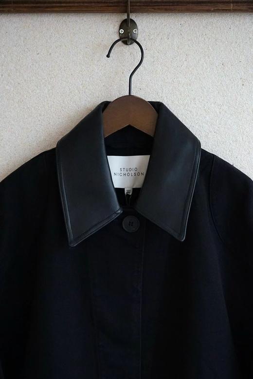 Studio nicholson皮领口袋工装夹克 商品图11