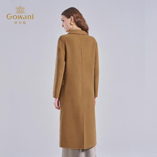 【100%绵羊毛】乔万尼双面羊毛大衣女新款秋冬韩系温柔高级感EF4A149 商品图4