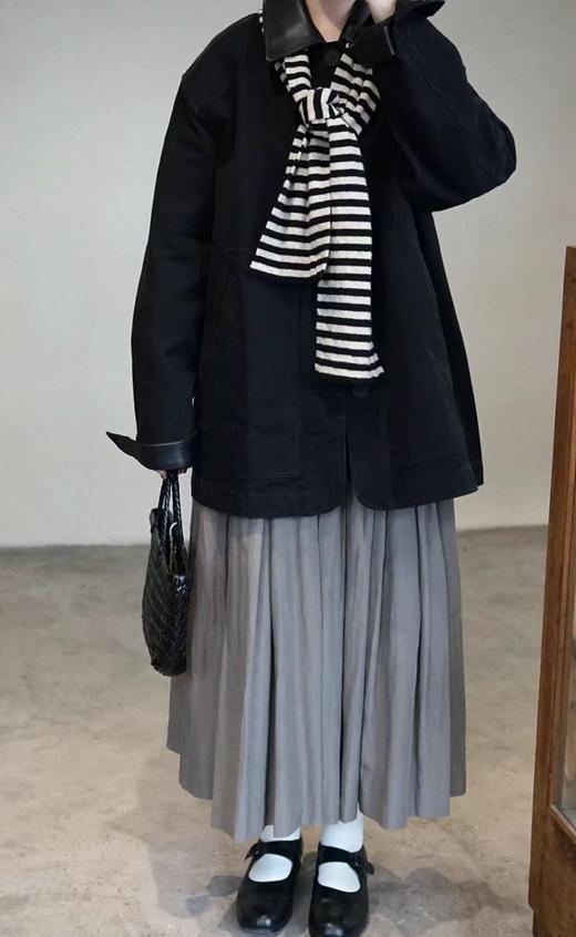 Studio nicholson皮领口袋工装夹克 商品图7