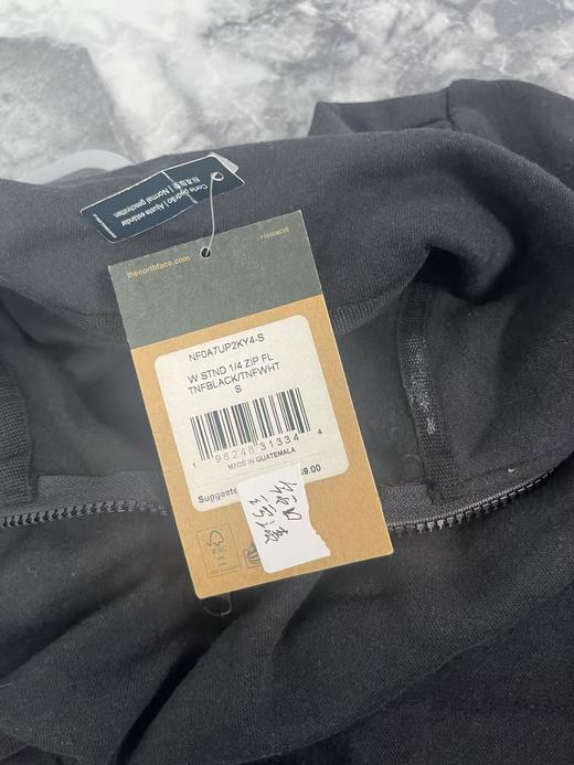 瑕疵THE NORTH FACE/北面 女士棉混纺微弹保暖立领半拉链卫衣 商品图2